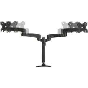 StarTech.com Desk Mount Dual Monitor Arm, Dual Articulating Monitor Arm, Height Adjustable, For VESA Monitors up to 24" (2