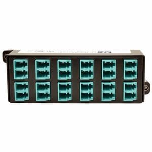 Eaton Tripp Lite Series 10GbE Pass-Through Cassette - (x12) LC Duplex - 12 LC Duplex Connection