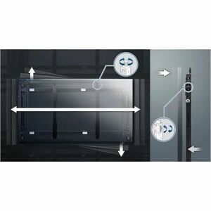 Samsung Wall Mount for Digital Signage Display - 46" Screen Support - 63.93 lb Load Capacity - 400 x 400, 600 x 400, 400 x