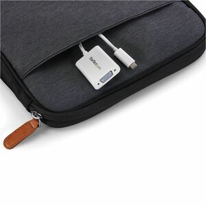 StarTech.com Adaptateur vidéo USB-C vers VGA - M/F - 1920x1200 / 1080p - Blanc - Blanc