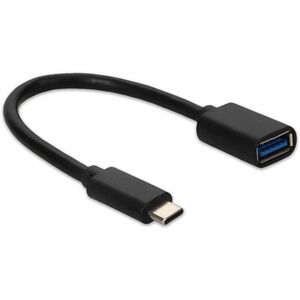 AddOn USB Cable - 6.7" USB Data Transfer Cable for Portable Hard Drive, Tablet - First End: 1 x USB 3.1 Type C - Male - Se