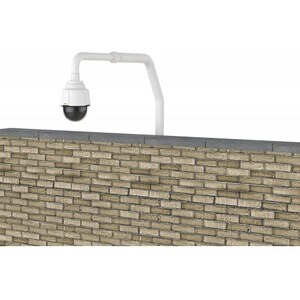 AXIS T91D62 Wall Mount for Network Camera - White - TAA Compliant - 1 - Aluminium