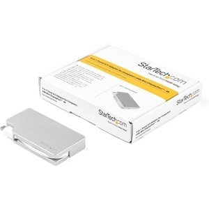 StarTech.com Aluminum Travel A/V Adapter: 3-in-1 Mini DisplayPort to VGA, DVI or HDMI - mDP Adapter - 4K - 1 x 20-pin Mini
