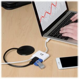 Tripp Lite series U444-06N-H4U-C Graphic Card - USB 3.1 Type C - 1 x HDMI, HDMI