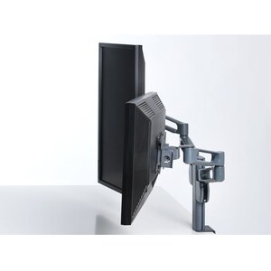 Kensington SmartFit® Dual Monitor Arm Mount, Clamp, 11.34 kg, 15.2 cm (6"), 25.6 cm (10.1"), 100 x 100 mm, Titanium