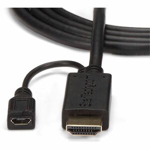 StarTech.com HDMI to VGA Cable - 6 ft / 2m - 1080p - 1920 x 1200 - Active HDMI Cable - Monitor Cable - Computer Cable - Ca