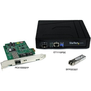 StarTech.com SFP (mini-GBIC) - 1 x LC Duplex 1000Base-SX Network - 1 Each - For Data Networking, Optical Network - Optical
