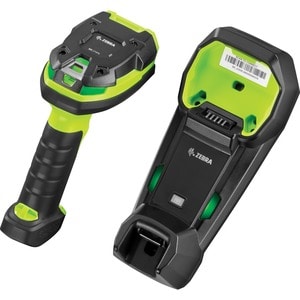 Zebra LI3678-SR Robust Gewerblich, Lager, Manufacturing Handheld Barcode-Scanner-Set - Kabellos Konnektivität - Grün, Schw