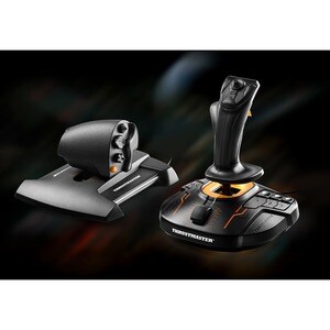 Thrustmaster T16000M FCS HOTAS - Cable - PC - Orange