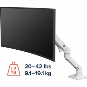 HX Desk Monitor Arm (White)