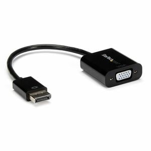 StarTech.com DisplayPort to VGA Adapter, Active DP to VGA Converter, 1080p Video, DP to VGA Adapter Dongle (Digital to Ana