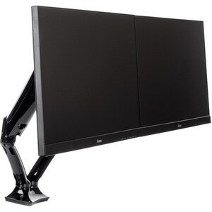 iiyama DS3002C-B1 Desk Mount for Monitor - Black - 2 Display(s) Supported - 68.6 cm (27") Screen Support - 5 kg Load Capac