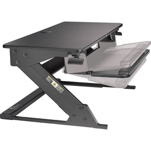 3M Precision Standing Desk - Holds up to 35 lb Load Capacity - 29.2 in x 22.2 in Footprint, Fits 24 in Deep Desk - Medium 