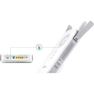 TP-Link RE450 IEEE 802.11ac 1.71 Gbit/s Wireless Range Extender - 2.40 GHz, 5 GHz - 3 x External Antenna(s) - External - 1