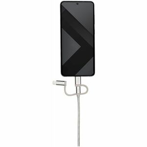 StarTech.com 1m USB 3-in-1 Multi Ladekabel - Lightning, USB-C, Micro-USB - geflochten - Apple MFi zertifiziert - USB 2.0 -