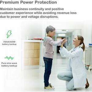APC Smart-UPS, Line Interactive, 750VA, Tower, 120V, 6x NEMA 5-15R outlets, SmartConnect Port+SmartSlot, AVR, LCD - Tower 