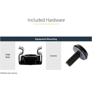 StarTech.com Wall Mount Server Rack - 15U Rack - 12- 30cm Adjustable Depth - Open Frame - Network Rack - Computer Rack - E