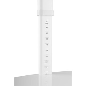 Neomounts Neomounts Pro FPMA-D890WHITE Height Adjustable Display Stand - Up to 76.2 cm (30") Screen Support - 6 kg Load Ca