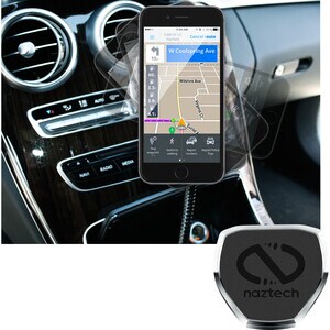 Hypercel MagBuddy Vehicle Mount for Smartphone, iPhone, iPad, iPad Air, iPad mini, Tablet - Black - Black BLK EXTENDED FLE