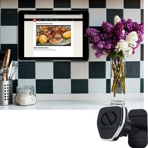 Hypercel MagBuddy Vehicle Mount for Smartphone, iPhone, iPad Air, iPad mini, Tablet, iPad - Black - Black MNT BLK SAFE & P