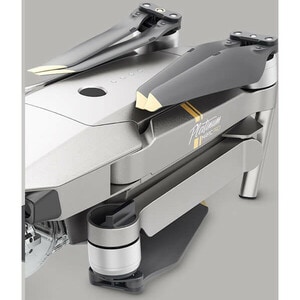 DJI Mavic Pro Platinum Aerial Drone - 2.40 GHz, 2.48 GHz - Battery Powered - 0.50 Hour Run Time - 22965.88 ft Operating Ra