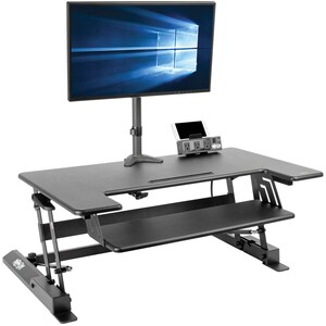 Eaton Tripp Lite Series WorkWise Height-Adjustable Sit-Stand Desktop Workstation - 33 lb Load Capacity - Desktop - Medium 