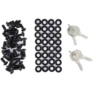 StarTech.com 8U 19" Vertical Wall Mount Server Rack Cabinet Enclosure - Low Profile (15") - 30" Deep Locking w/2U for Netw