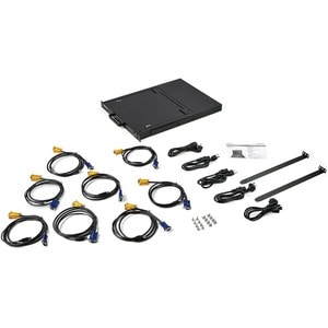 StarTech.com Console KVM per Rack Server a 8 porte VGA 1U - 17" - 8 Computer - 43,2 cm (17") LCD - SXGA - 1280 x 1024 - 2 