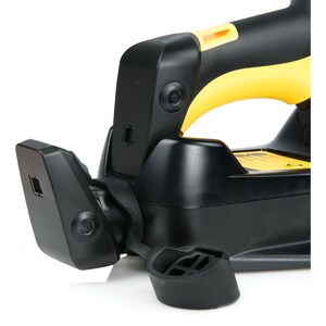 Datalogic PowerScan PBT9100-RBK20EU Handheld Barcode Scanner Kit - Wireless Connectivity - Yellow - 1D - Imager - Bluetoot