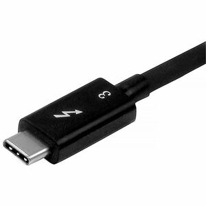 StarTech.com Thunderbolt 3 to Dual DisplayPort Adapter - 4K 60Hz Dual Monitor TB3 DisplayPort 1.2 Video Adapter - Thunderb