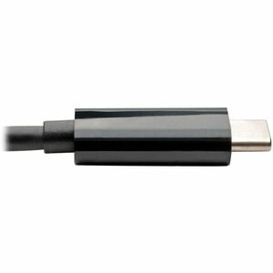 Eaton Tripp Lite Series USB-C Multiport Adapter (M/3xF) - 4K HDMI, DVI, VGA, HDCP, Black - for Notebook/Tablet PC/Desktop 