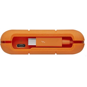 LaCie Rugged SECURE STFR2000403 2 TB Portable Hard Drive - External - USB 3.1 Type C - 2 Year Warranty - Retail