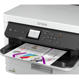 Epson WorkForce Pro WF-C5290 Desktop Inkjet Printer - Color - 34 ppm Mono / 34 ppm Color - 4800 x 1200 dpi Print - Automat