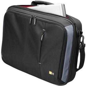 Case Logic VNC-218 Carrying Case for 18.4" Notebook, Accessories - Black - Polyester Body - Luggage Strap, Shoulder Strap,