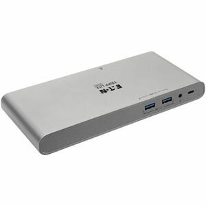 Eaton Tripp Lite Series USB-C Dock, Triple Display - 4K HDMI/DisplayPort, VGA, USB 3.x (5Gbps), USB-A/C Hub Ports, GbE, 10