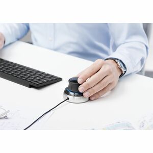 Dispositif d'Entrée 3D 3Dconnexion SpaceMouse - USB - 2 Programmable Button(s) - Noir, Argenté - Câble - Symétrique