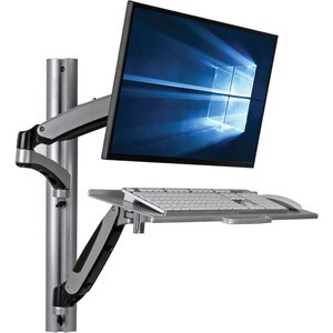 Tripp Lite by Eaton Wall-Mount for Sit-Stand Desktop Workstation Standing Desk w/ Thin Client Mount - 27" Screen Support -