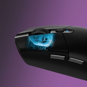 Logitech G305 Mouse - Optical - Wireless - Black - 6 Button(s)