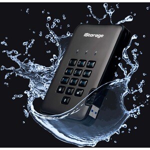 Disque dur Portable iStorage diskAshur PRO2 Durci - 2.5" Externe - 2 To - Conforme aux normes TAA - Client Léger Appareil 