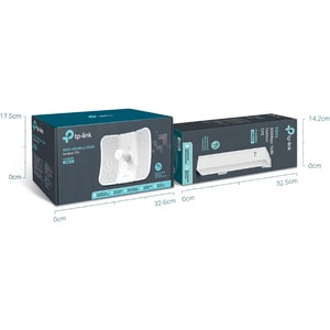 TP-Link CPE610 IEEE 802.11a/n 300 Mbit/s Wireless Bridge - 5 GHz - 1 x Network (RJ-45) - Fast Ethernet - PoE Ports - 8.80 W