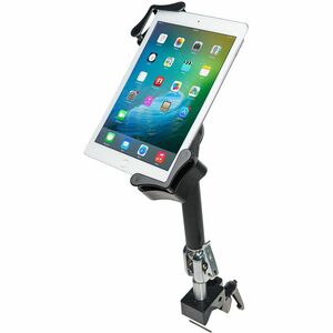CTA Digital Heavy-Duty Pole Clamp for 7-14 Inch Tablets, including iPad 10.2-inch (7th/ 8th/ 9th Generation) - 1 Display(s