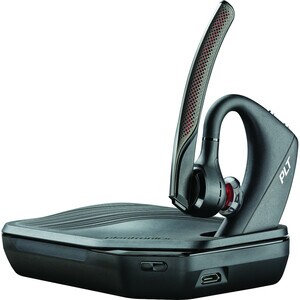 Plantronics Voyager 5200 Earset - Mono - Wireless - Bluetooth - 98.4 ft - Earbud, Over-the-ear - Monaural - Outer-ear - No