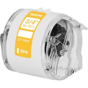 Brother CZ-1003 Multipurpose Label - 19.05 mm Width - Zero Ink (ZINK) - 1