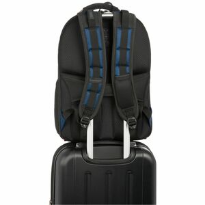 Wenger IBEX 27316060 Carrying Case (Backpack) for 17" Notebook - Blue, Gray, Black - Shock Absorbing Shoulder Strap, Drop 