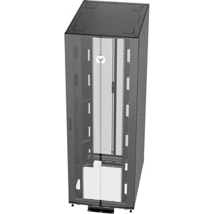 VERTIV VR 48U Floor Standing Rack Cabinet for Server, LAN Switch, Patch Panel, KVM Switch - 482.60 mm Rack Width x 1115 mm