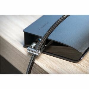 Kensington Desktop & Peripherals 2.0 Locking Kit - 2.44 m Cable - Keyed Lock - Black - Carbon Steel - For Desktop Computer