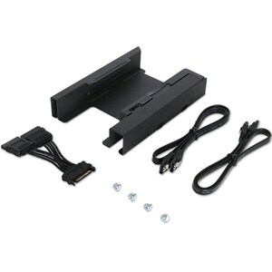 Icy Dock EZ-FIT PRO MB082SP-1 Drive Bay Adapter for 3.5" Internal - Black - 2 x HDD Supported - 2 x SSD Supported - 2 x To