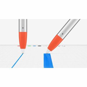 Stilo Logitech Crayon - Attivo - Punta dello stilo sostituibile - Arancione - Tablet PC Dispositivo supportato