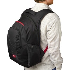 Case Logic DLBP-116-BLACK Carrying Case (Backpack) for 40.6 cm (16") Apple Notebook - Black - Scratch Resistant - Polyeste