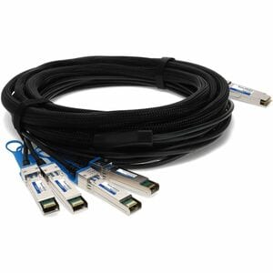 AddOn 5 m Twinaxial Network Cable - 1.0 - TAA Compliant - Cable for Network Device - First End: 1 x QSFP+ Network - Second